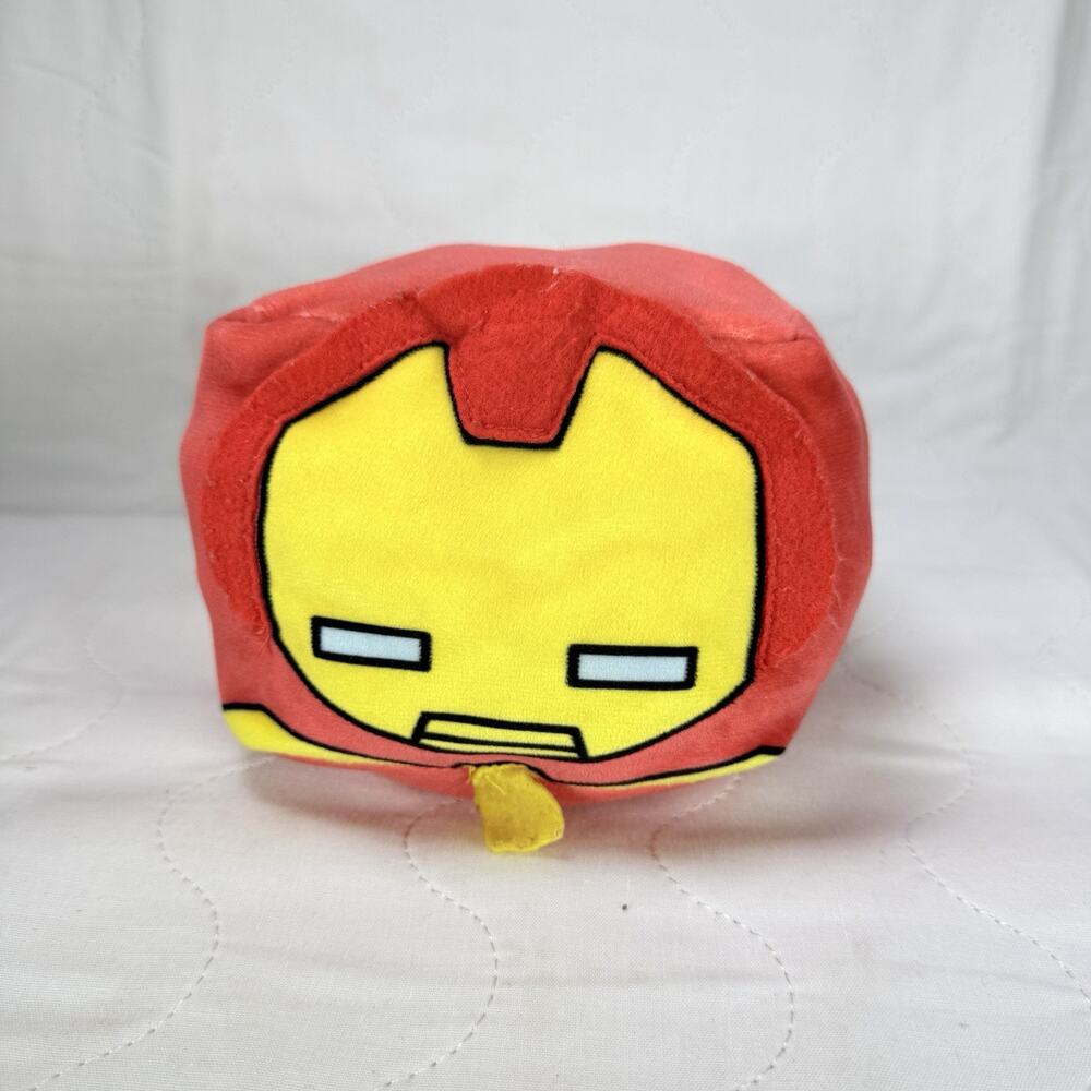 2017 Marvel Cubed Ironman Square 5” Plush Northwest Stuffed Superhero Toy Doll